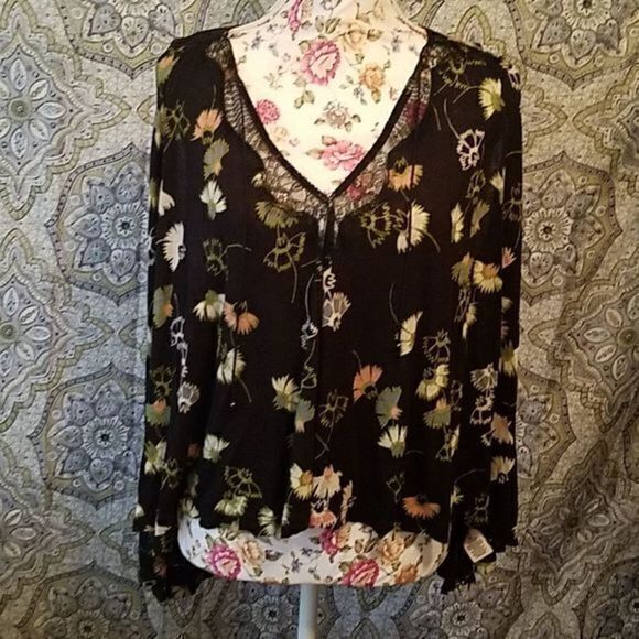 Free People Lace Detailed Racerback Tank Top S‎ - Picture 1 of 8